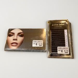 Emilystores Desires EyeLashes Flat Curl C 0.15 9MM Extensions Premium DIY New